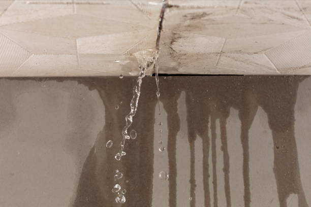 Professional Flood Damage Cleanup technician working in Blairstown, NJ